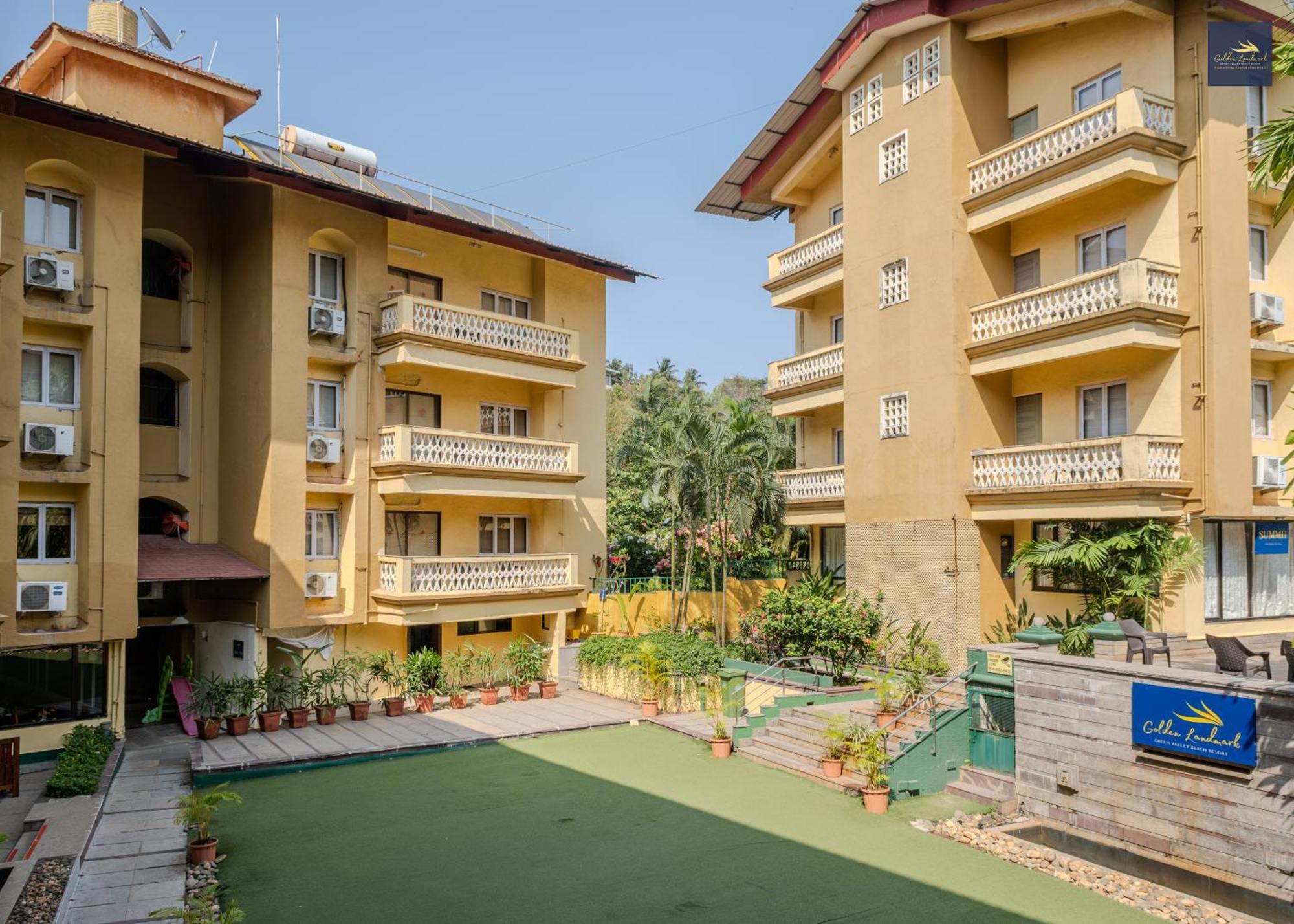 Golden Landmark Green Valley Beach Resort Dona Paula Kültér fotó